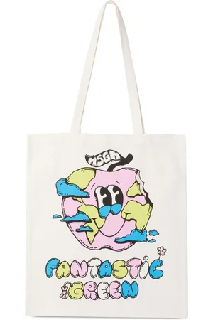 Msgm Tote con estampado gráfico