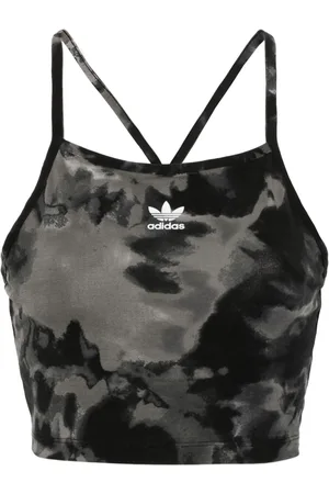 adidas Top corto con detalle del logo