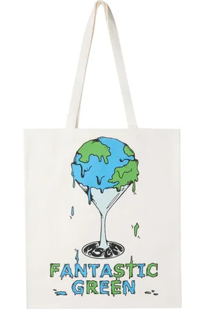 Msgm Tote con estampado gráfico