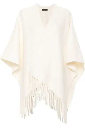 Fabiana Filippi Poncho con flecos