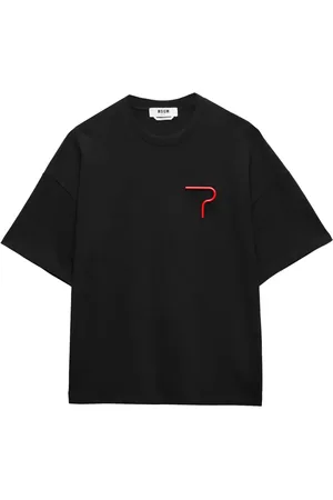 Msgm Playera con detalle de apliques