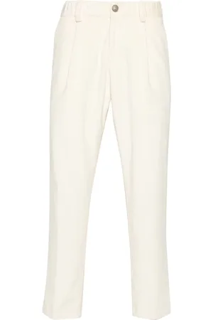 HERNO Pantalones tapered con tiro medio