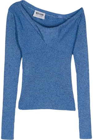 Moschino Top tejido de canalé