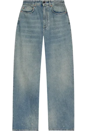 Balenciaga Jeans estilo baggy con tiro bajo