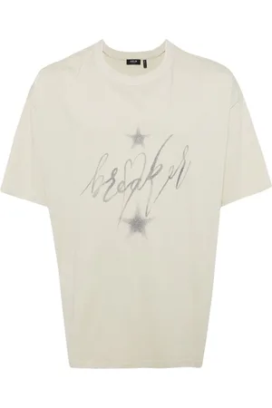 FIVE CM Playera con estampado gráfico y glitter