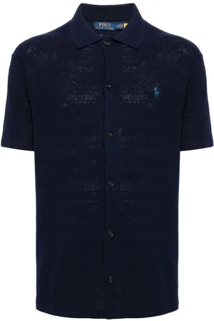 Ralph Lauren Playera tipo polo con botones