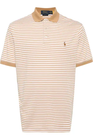 Ralph Lauren Playera tipo polo con rayas estampadas