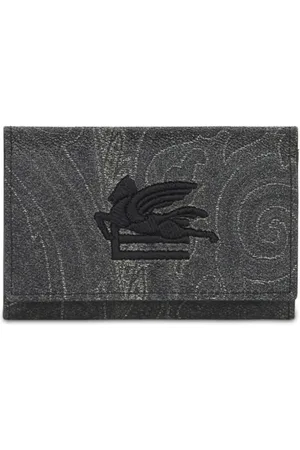 Etro Cartera con motivo de cachemira