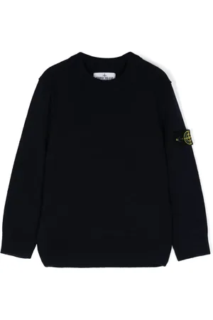 Stone Island Suéter con distintivo Compass