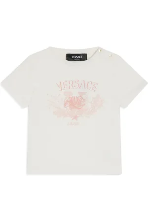 VERSACE Playera con logo estampado