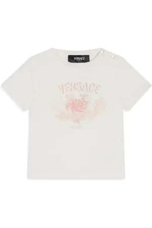 VERSACE Playera con logo estampado