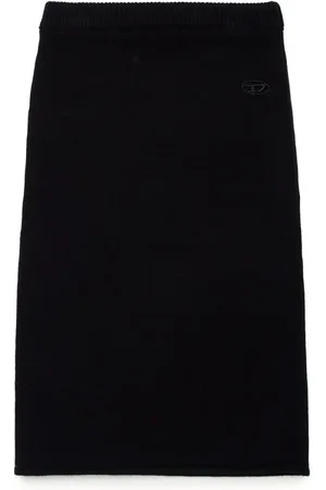 Diesel Falda con logo bordado