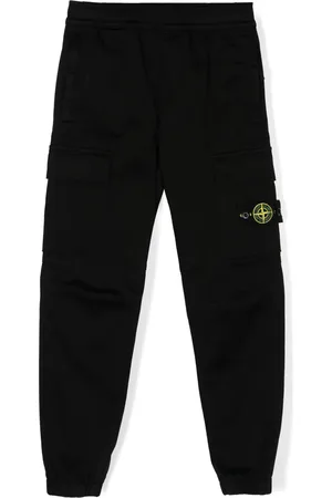 Stone Island Pantalones cargo con motivo Compass