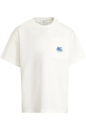 Etro Playera con bordado Pegaso