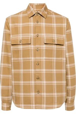 HUGO BOSS Camisa con cuadros estampados