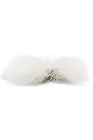 BLUMARINE Pulsera con detalle de plumas y monograma