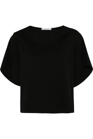TRANSIT Playera manga corta con cuello barco