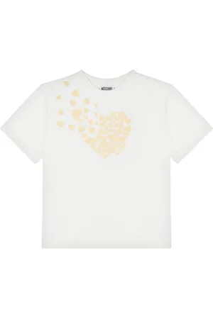 Moschino Playera con corazones estampados