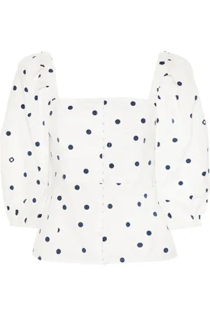Maje Blusa con mangas farol