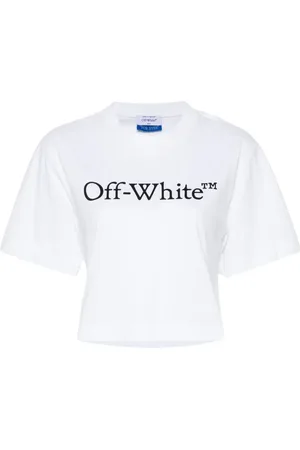 OFF-WHITE Playera corta con logo estampado