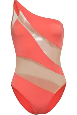 Norma Kamali Traje de baño Snake Mesh