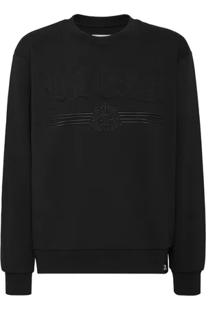 Philipp Plein Sudadera con logo en relieve