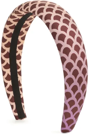 Sergio Rossi Diadema de seda Mermaid