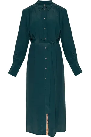 Paul Smith Vestido camisero manga larga