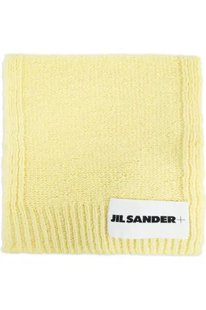 Jil Sander Bufanda con parche del logo