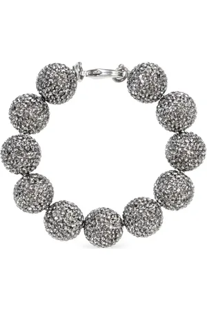 Balenciaga Pulsera con detalle de mostacillas