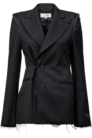 Maison Margiela Blazer con cierre descentrado