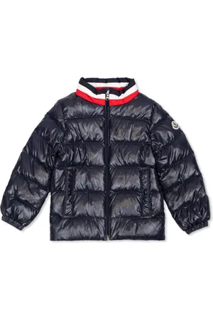 Moncler Chamarra capitonada con parche del logo