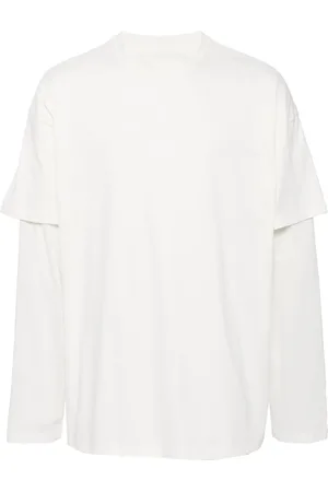 Jil Sander Playera con logo estampado