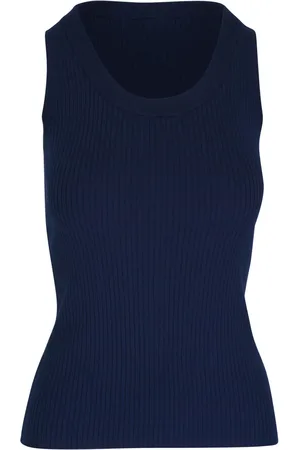 AKRIS Camiseta tejida de canalé