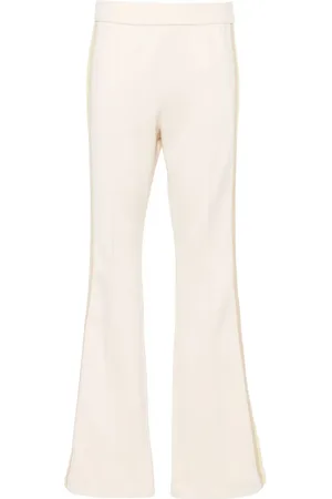 Fendi Pants con tiro alto y motivo de rayas