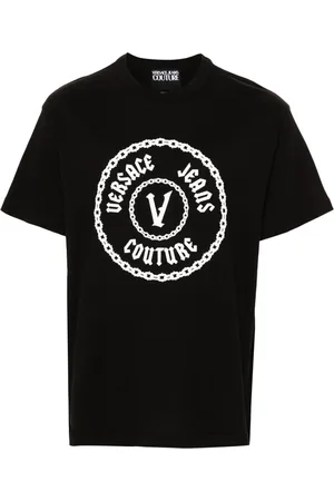 VERSACE Playera con logo