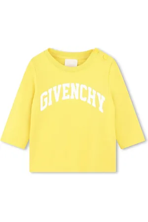 Givenchy Playera manga larga con logo estampado