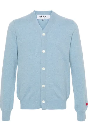 Comme des Garçons Cárdigan con parche de corazón