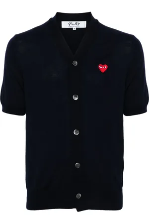 Comme des Garçons Cárdigan con cuello en V