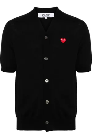 Comme des Garçons Cárdigan con cuello en V