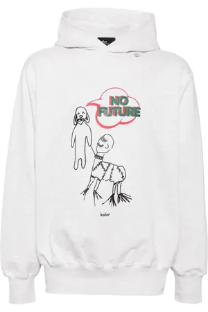 Kolor Hoodie con estampado gráfico