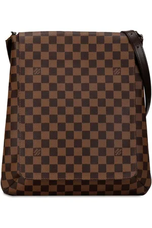 LOUIS VUITTON Bolsa crossbody Damier Ebene Musette Salsa GM 2003