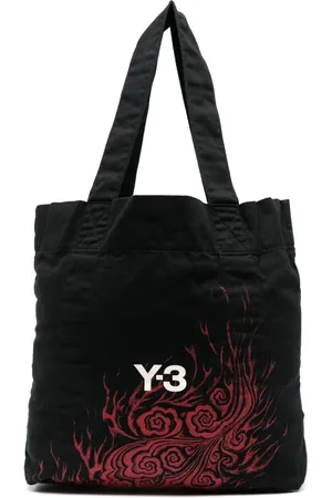 Y-3 Tote con estampado gráfico