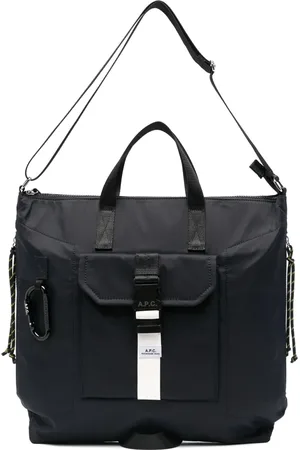 A.P.C. Tote con etiqueta del logo