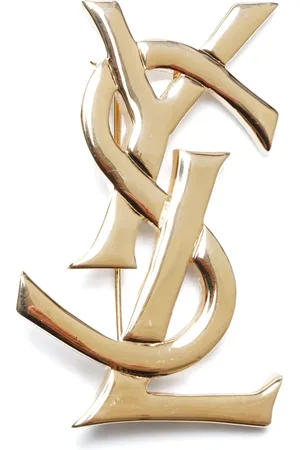 Saint Laurent Broche con logo YSL