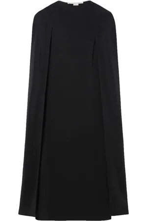 Stella McCartney Vestido estilo capa manga larga