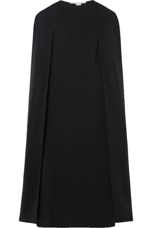 Stella McCartney Vestido estilo capa manga larga