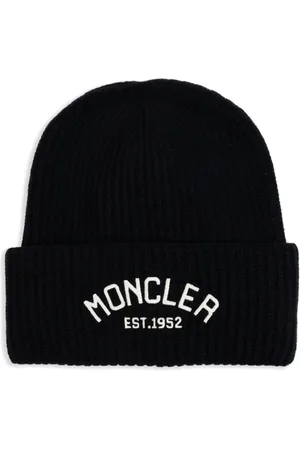 Moncler Gorro con logo bordado