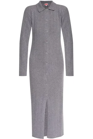 Kenzo Vestido tejido con cuello