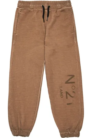 Nº21 Pants con logo estampado
